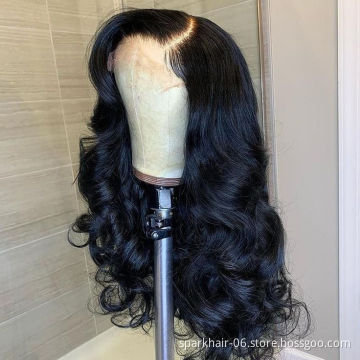 150% 180% Density Hd Full Lace Human Hair Wigs For Black Women,Wholesale Brazilian Virgin Hair Transparent Lace Front Wig